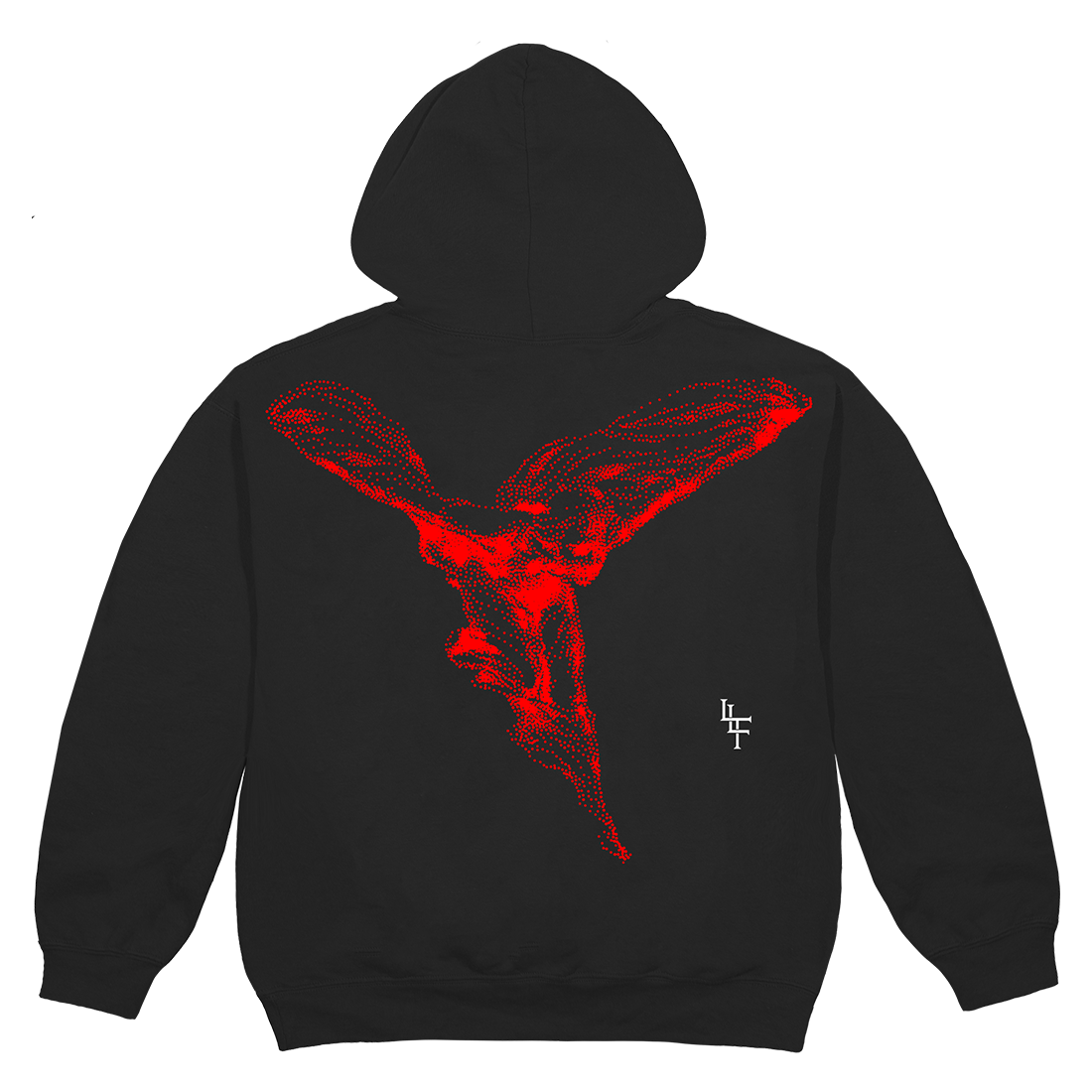 Live Life Fast Angel Hoodie
