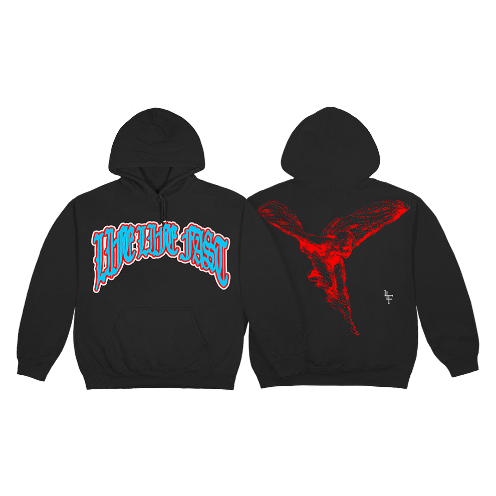 Live Life Fast Angel Hoodie – Roddy Ricch