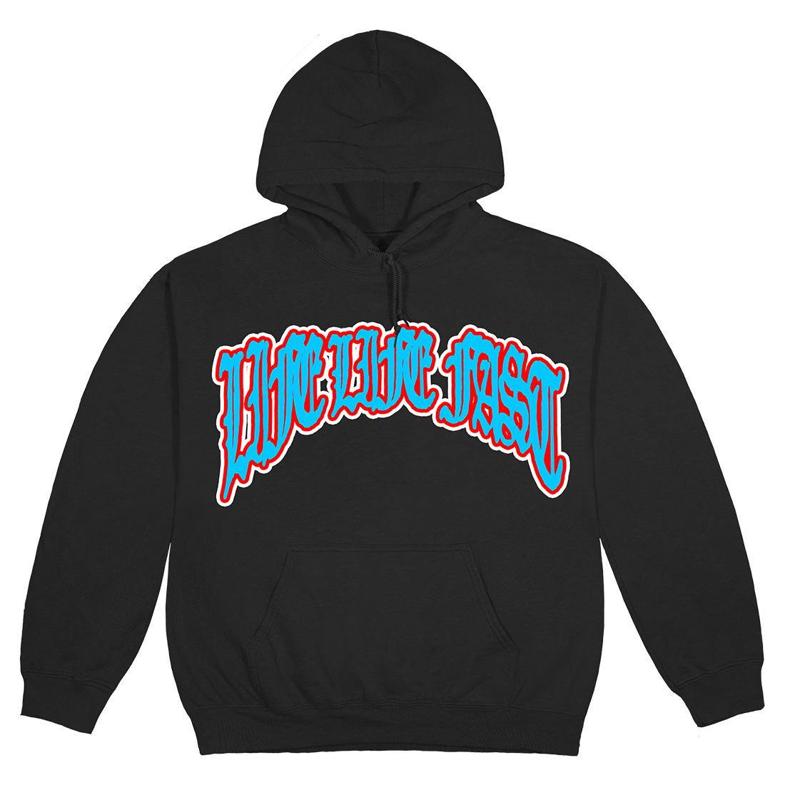 Live Life Fast Angel Hoodie