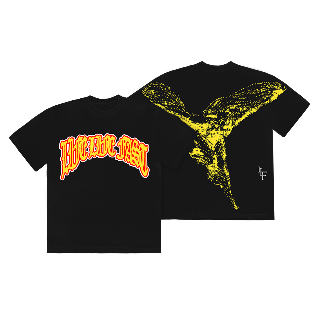 Live Life Fast Angel T-Shirt