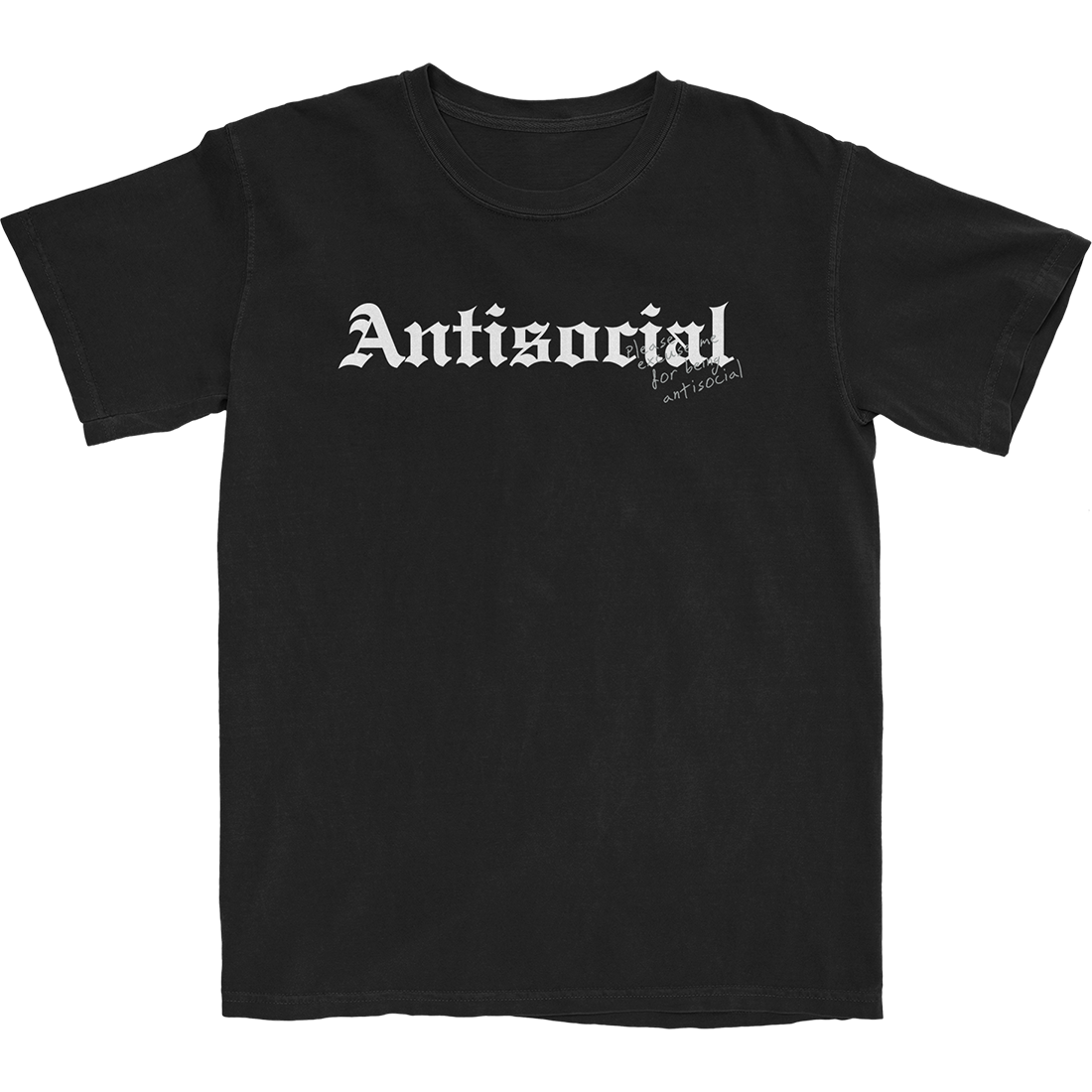 Antisocial T-Shirt (Black)