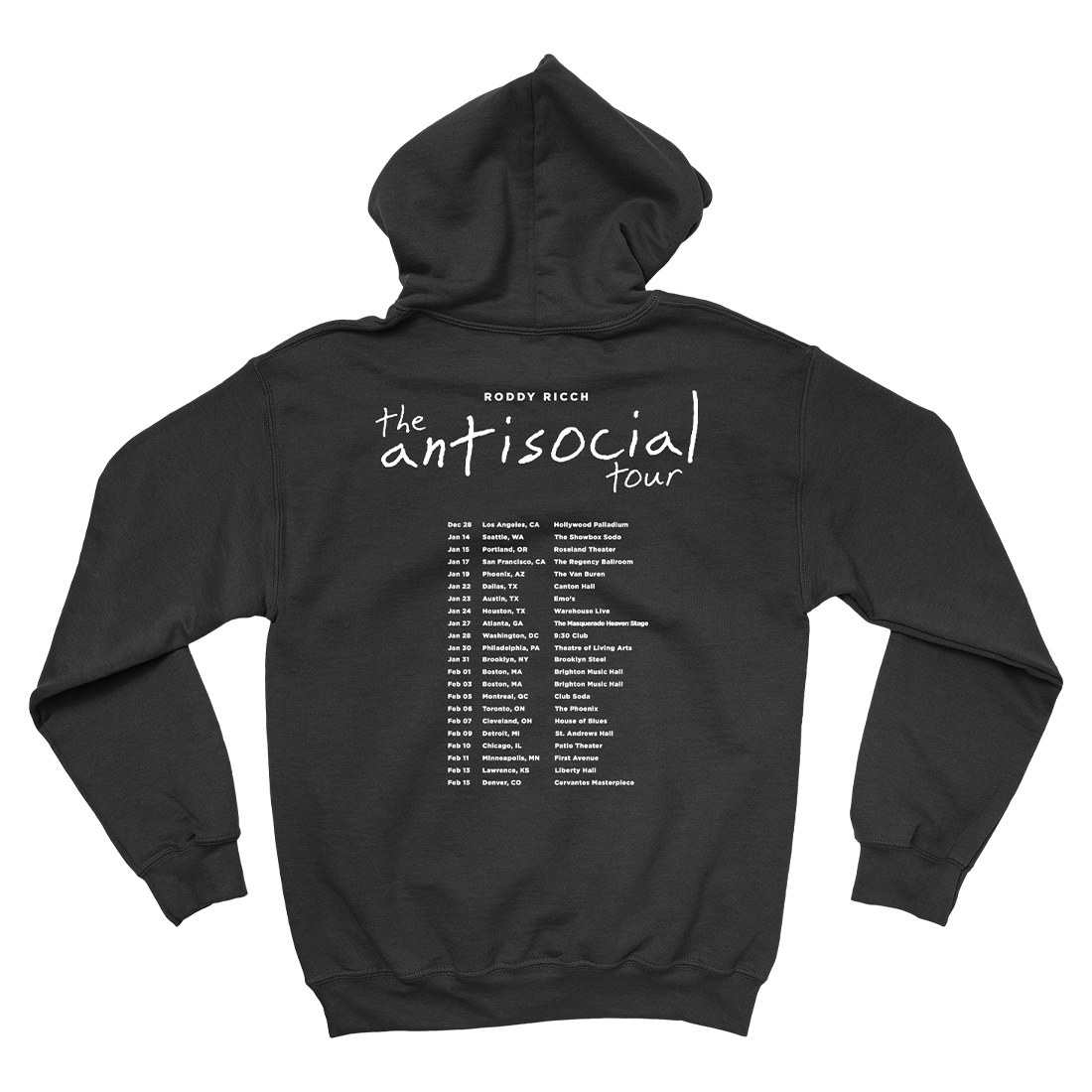 Antisocial Tour Hoodie